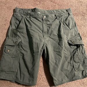Carhartt Men's Green Cargo Shorts